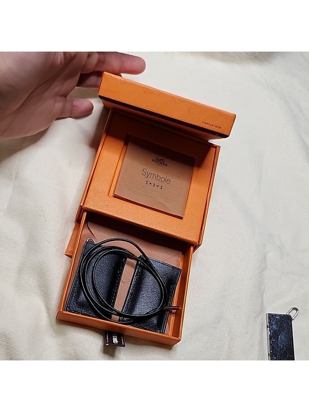 Hermes 🌟 Infinity dual Necklace 💯 Authentic